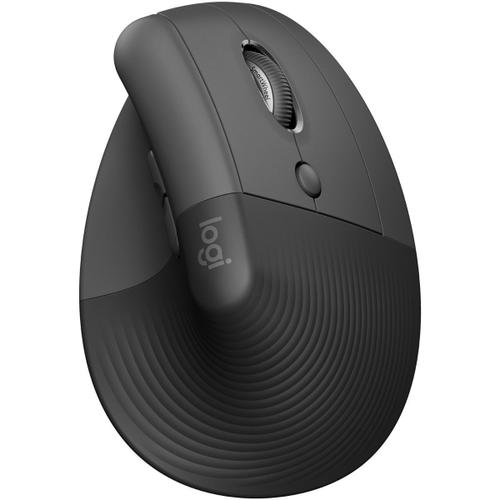 Logitech Lift - Souris ergonomique verticale sans fil Bluetooth - graphite