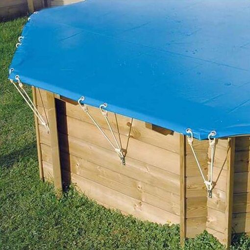 B&acirc;che de s&eacute;curit&eacute; piscine Ubbink 355x490 NF P 90-308