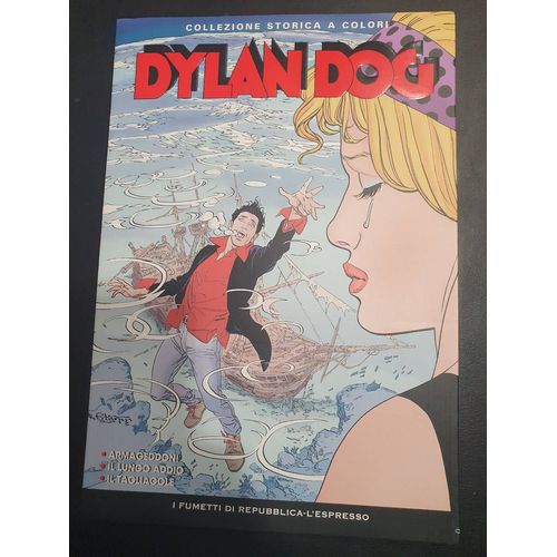 Bd Dylan Dog: Collezione Storica A Colori #25 , Édition Italienne , 3 Bd Colorées Armageddo/ Il Lungo Addio / Il Tagliagole