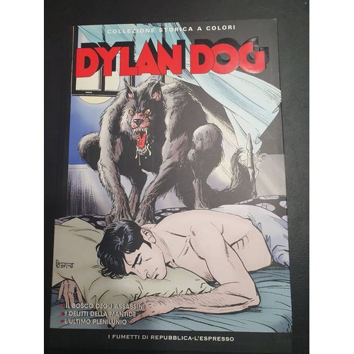 Bd Dylan Dog/ Collezioni Storica A Colori #24/ Edition Italienne Colorée 3 Histoires Il Bosco Degli Assassini / I Delitti Della Mantide / L'ultimo Plenilunnio