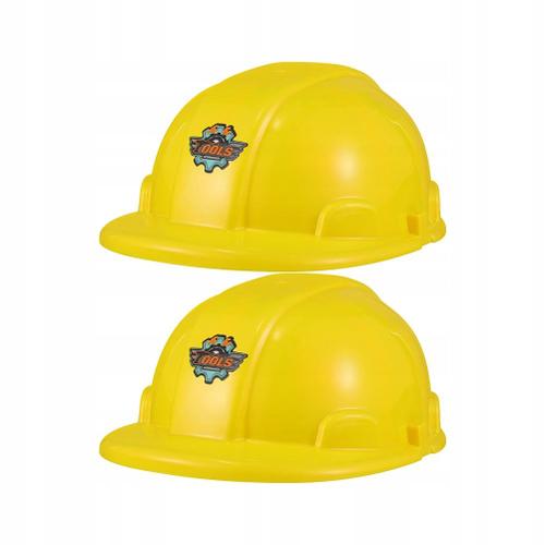 2pcs Construction Chapeaux Construction Worker Hard Ha,Jouet 3 4 5 6 7 + 8 Ans Gar?On Fille Cadeau Pour Les Enfants