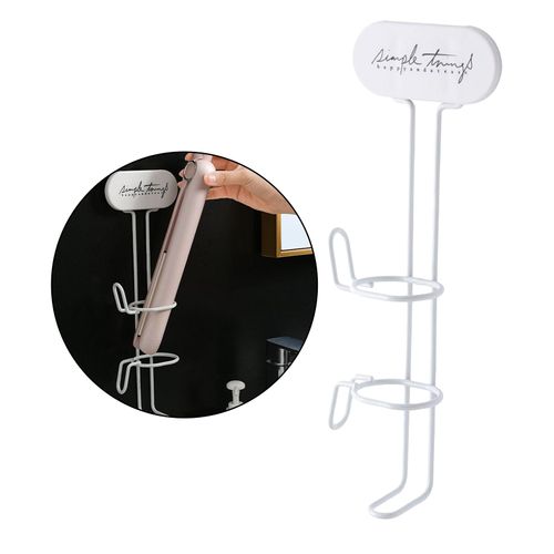 Curling Support En Fer, Pour Défriser Les Cheveux, Brosses Tient Outils Chauds, Organiser Sans Dommage