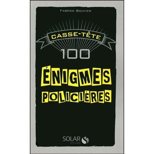 100 Énigmes Policières