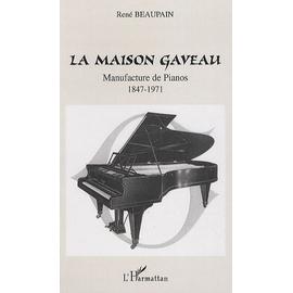 PIANO QUART DE QUEUE GAVEAU 1912