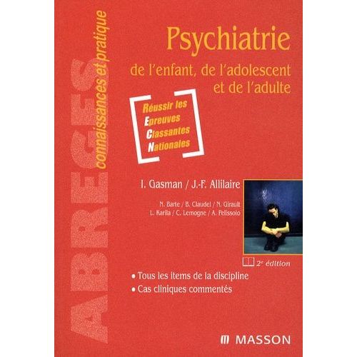 Psychiatrie De L'enfant, De L'adolescent Et De L'adulte