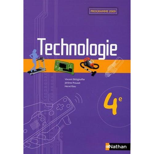 Technologie 4e - Programme 2009