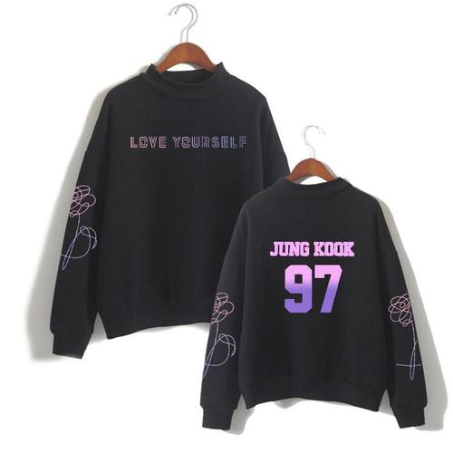 Sweat shirt pour gar ons v tement kpop de Rap Monster JIN SUGA