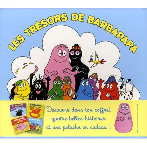 Les Trésors De Barbapapa - Coffret De 4 Volumes : Baby-Sitter - Les Animaux - La Coiffure - La Musiue