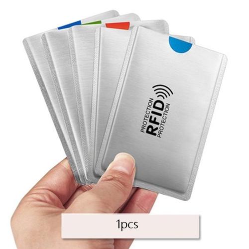 Porte carte,Porte-cartes Anti Rfid, blocage NFC, lecteur de cartes