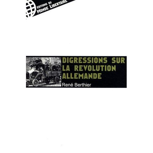 Sur La Révolution Allemande - 1918-1923