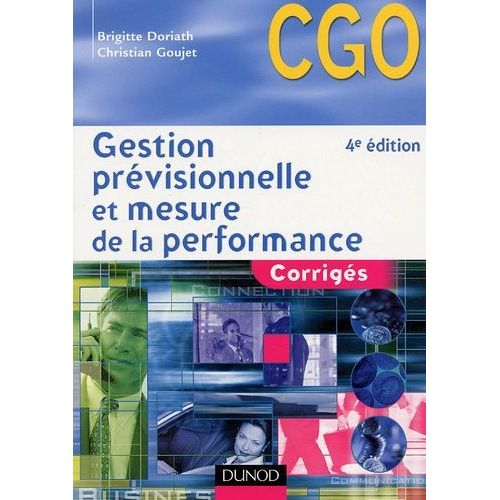 Gestion Prévisionnelle Et Mesure De La Performance - Corrigés