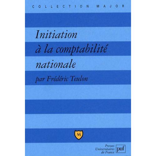 Initiation À La Comptabilité Nationale