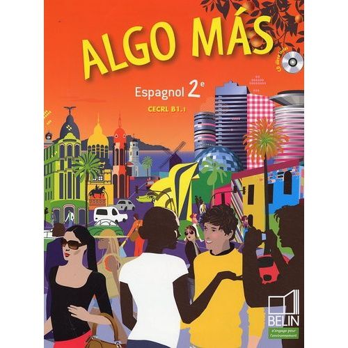 Algo Mas Espagnol 2e - (1 Cd Audio)