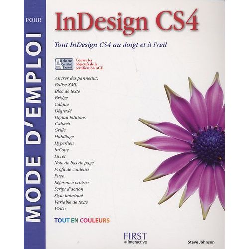 Mode D'emploi Pour Indesign Cs4