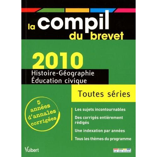 Histoire-Géographie, Education Civique, Toutes Séries - Annales Corrigées