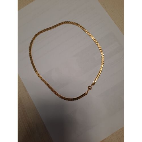 Collier Plaqué Or Gl 45 Cm.