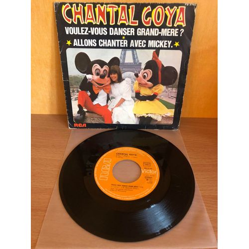 Vinyle 45 Tours-Chantal Goya-Voulez Vous Danser Grand Mère?