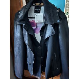 Perfecto / Blouson Couleur Noir Desigual