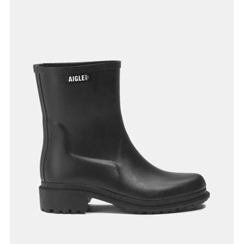 Aigle Bottines De Pluie Fulfeel Noir