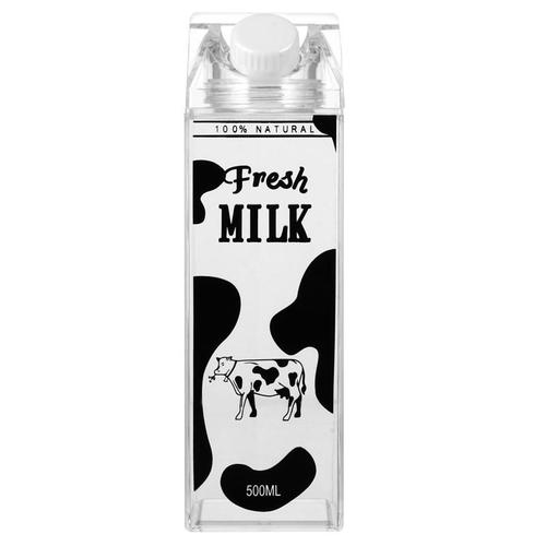 Bouteille en plastique pour lait, Carton, étanche, vide, pour