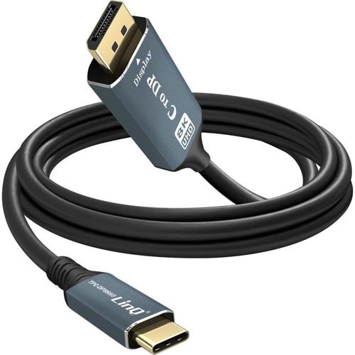 Câble DisplayPort LINQ Câble USB-C / DisplayPort 8K 1.8m