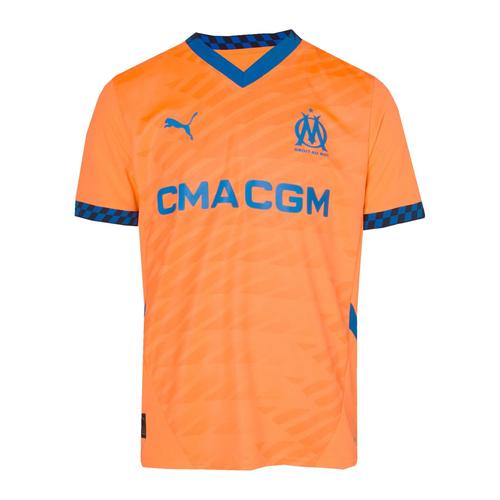 Maillot De Football Puma Om Thi Jsy Rep Orange Fluorescent