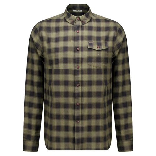 Chemise Manches Longues Deeluxe Pieter Sh M Kaki
