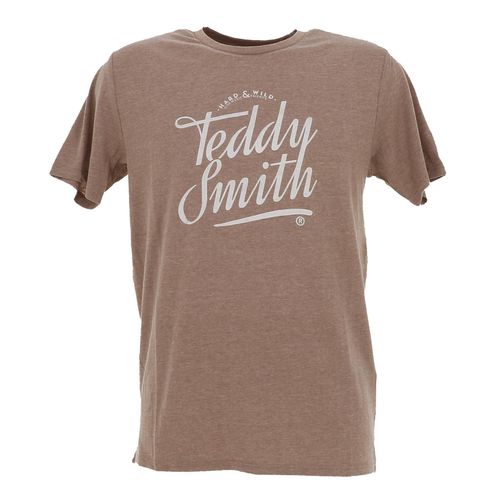 Tee Shirt Manches Courtes Teddy Smith T-Tinsley Mc Beige