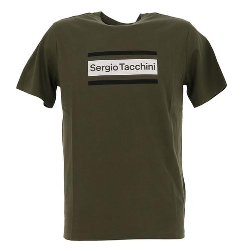 Tee Shirt Manches Courtes Sergio Tacchini Lared 024 Co T-Shirt Vert