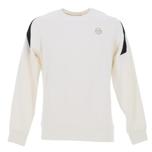 Sweat Sergio Tacchini Diagonalley Sweater Ecru