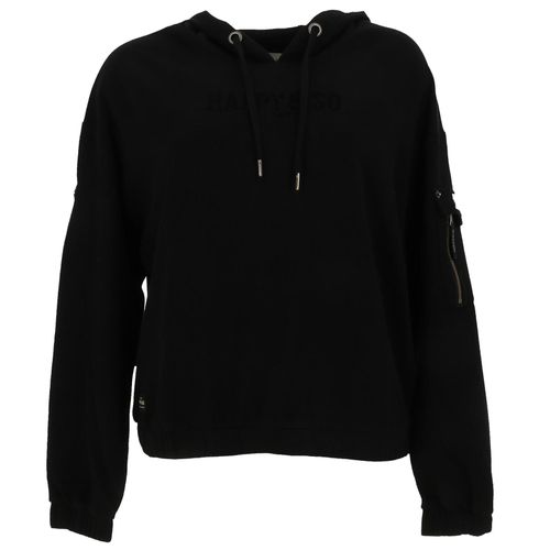 Sweat Capuche Hooded Happy And So Zoe Sweat Cap Noir Noir