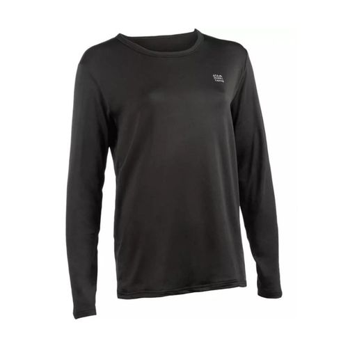 Tee Shirt Thermique Elementerre Sous-Vetement Thermique Haut Noir