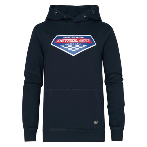 Sweat Capuche Hooded Petrol Industries Men Sweater Hooded Print Bleu Marine