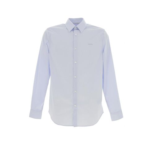 Chemise Manches Longues Guess Ls Sunset Shirt Bleu Moyen
