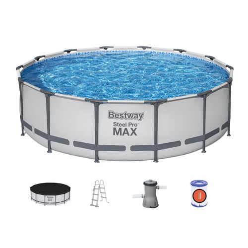 Piscine tubulaire Steel Pro Max ronde 4,27 x 1,07 m - Bestway