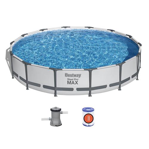 Piscine tubulaire Steel Pro Max ronde 4,27 x 0,84 m - Bestway