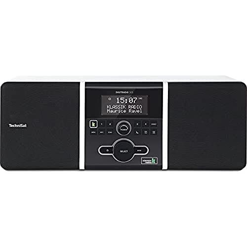 TechniSat DigitRadio 305 Klassik Edition - Radio DAB (DAB, DAB+ DAB, VHF), Radio, Blanc