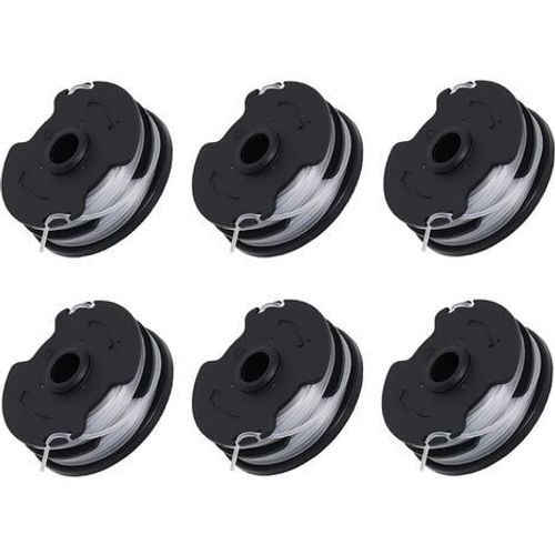 Lot de 6 bobines de rechange pour débroussailleuse sans fil Parkside PRTA 20-Li C3 IAN351753