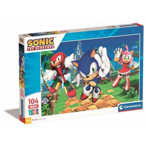 Puzzle Enfant 104 Pièces Maxi - Sonic