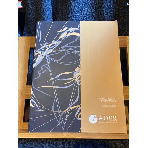 Ader Livres Anciens Et Modernes Catalogue De Vente Mardi 3 Mars 2020