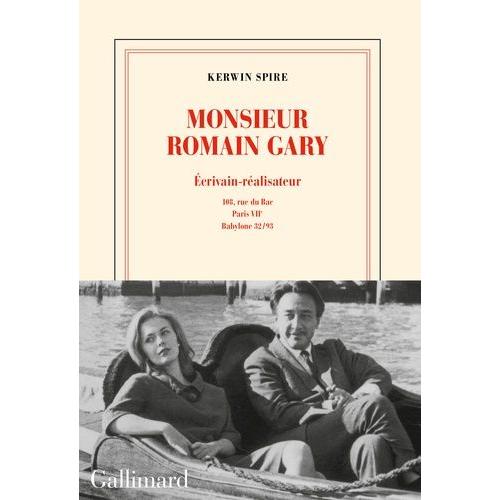 Monsieur Romain Gary - Ecrivain-Réalisateur, 108, Rue Du Bac, Paris, Viie, Babylone 32-93