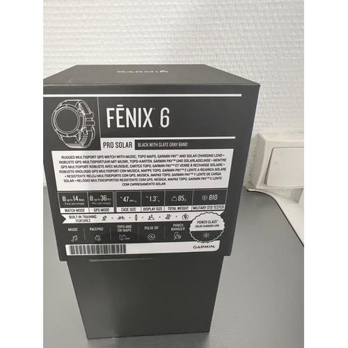 Garmin Fenix 6 Pro Solaire