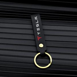 Porte-clés,Accessoires de style de voiture pour Tesla modèle 3