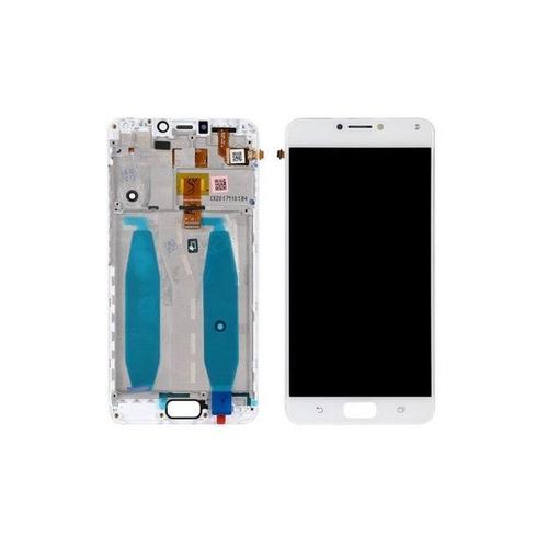 Écran Asus Zenfone 4 Max Zc554kl Blanc Avec Châssis