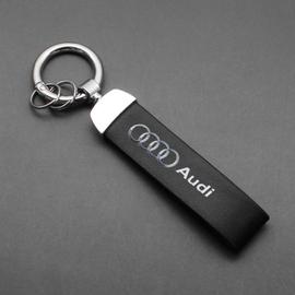 Voiture 3D emblème En Métal personnalité Style Voiture Porte-clés Porte-clés  pour Audi A3 A4