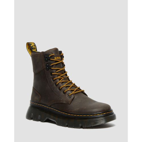 Bottes Utilitaires Tarik Crazy Horse En Brun Foncé