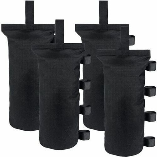 Lot De 4 Accessoire Pour Tente Et Tonnellesacs Sacs De Poids D'auvent Pour Tente D'auvent Pop-Up, Sacs De Sable Pour Poids D'auvent Pour Abri Solaire Extérieur Instantané Auvent/Parasol De Terrasse