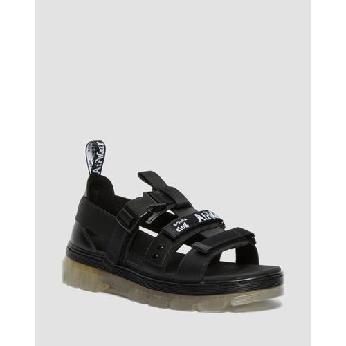 Sandales Cuir Pearson Iced En Webbing En Noir