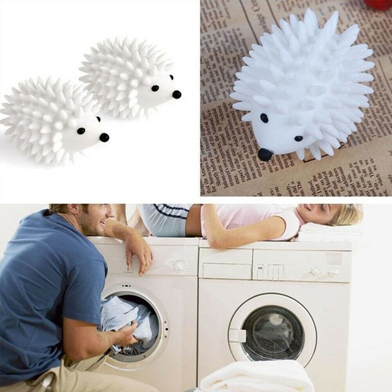 Hérisson Réutilisable Lavage Boule De Blanchisserie Pinces À