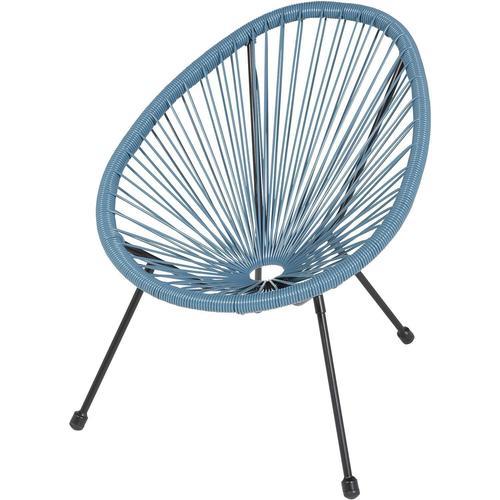 Fauteuil Acapulco Enfant - Bleu Océan Hyba